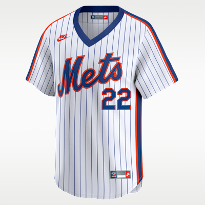 Francisco Lindor New York Mets Cooperstown 40th Anniversary Men's Francisco Lindor New York Mets Cooperstown 40th Anniversary Men's